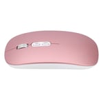 (Pink) Wireless Mouse Wireless 5.0 Optical Mouse DPI Adjustable