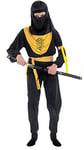 Ciao Fiori Paolo – Dragon Ninja Costume enfant M (5-7 anni) Noir