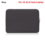 Laptopväska Fodral Case Cover GRÅ FÖR 11-11,6 TUM grey For 11-11.6 inch