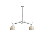 Artemide Tolomeo Basculante pendel o24 cm pergament