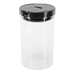 Glass Jar With Lids Scale Line Food Storage Containers For Kitchen Household Of