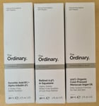 BUNDLE Ordinary Retinol Serum 0.5% Squalane, Asorbic 8%&Arbutin2%, Moroccan Oil