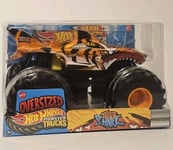 Hot Wheels Tiger Shark Monster Trucks Oversized 1:24 Scale