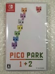 PICO PARK 1+2 SWITCH JAPAN NEW (GAME IN ENGLISH/FRANCAIS/DE/ES/IT)