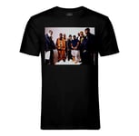 T-Shirt Homme Col Rond Wu Tang Clan Rap Hip Hop Legends East Coast Rappers 90's