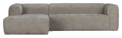 WOOOD Woood Bean Sofa m. venstrevendt Sjeselong - Melange Travertin