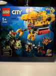 Lego 60264 Ocean Exploration Submarine Deep Sea Rare Discontinued New and Sealed