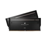 Corsair Dominator Titanium 64Gb (2X32Gb) Ddr5 6600 (Pc5-52800) Cl32 1.4V Intel Xmp Memory Black