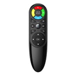 Bakgrundsbelyst Röstsökning Trådlös Air Mouse IR Learning 2.4G Gyroskop för Smart Remote Control Q6 för TV BOX