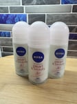 Nivea Pearl & Beauty Roll On Anti-Perspirant 48hr Protection 50ml Pack Of 3