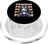 Cute Gaming Penguin Pew Video Game Graphic Men Kids Women PopSockets PopGrip for MagSafe