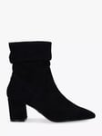 Carvela Admire Low Slouch Suede Ankle Boots