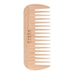 GYADA COSMETICS, Peigne dense et Rado, idéal pour démêler les cheveux bouclés et afro, antistatique, ne casse pas et n'électrifie pas les cheveux, en bois de hêtre