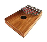 Hugh Tracey Kalimba Treble 17 Notes C tone Red Silver Brown