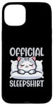 Coque pour iPhone 15 Plus Chemise de nuit officielle American Shorthair Funny Cat Lover