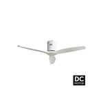 Ventilateur de Plafond dc Aguilon Blanc 3 Pales Blanches Sans Lumière