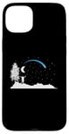 iPhone 15 Plus falling Star with Moon in the Sky Case