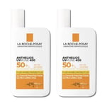 2PC 50ML La Roche- Posay Anthelios SPF50+ Ultra Protection Invisible Fluid Cream