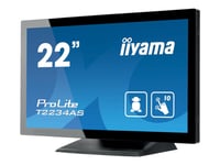 Iiyama Prolite T2234as-B1 - Kiosk - 1 Rk3288 Inntil - Ram 2 Gb - Ssd - Emmc 16 Gb - Mali-T760 Mp4 - Gigabit Ethernet, Rs-232C - Android 8.1 (Oreo) - Monitor: Led 21.5" 1920 X 1080 (Full Hd) Berøringsskjerm - Svart