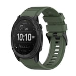 Garmin Tactix Delta Silicone klockarmband, 26mm - Grön