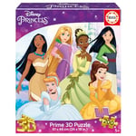 Educa 200 Disney Princess 3D Lenticular Puzzle, 20046, Varié