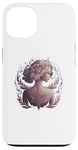 Coque pour iPhone 13 Sculpture Femme Femmes Autonomisation Fleurs