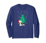 Peanuts Snoopy Holiday Christmas Tree Long Sleeve T-Shirt