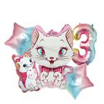 Marie Cat Pet Pink Foil Ballon DIY Festivel Toy Gifts Party Supplies 18In Star A