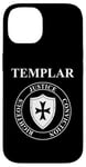 iPhone 14 Templar Virtues of the Knights Templar Shield Case