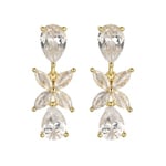 By Sophia Diamond Drop Luxe Earrings