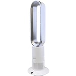 DBL MAX PRO XL Bladeless Tower Fan (Heater & Cooler) White & Silver