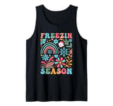 Freezing Season Funny Cute Christmas Tank Top