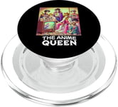 The Anime Queen Vintage Cartoon Manga Girls Anime PopSockets PopGrip for MagSafe