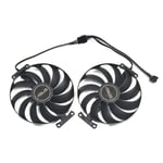 Ventilateur GPU pour ASUS Radeon Tourists RX 6600 6600XT 6700XT,ventilateur de refroidissement de carte de fouille,CF1010U12S Tourists,5 broches,95mm,6600 - Type 1set