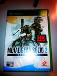Metal Gear Solid 2 Substance Xbox Eng Nouveau Rare 4012927030608