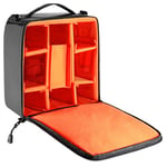 Neewer® Flexible imperméable antichoc partition rembourré Sac Appareil Photo, Insert Poignée Supérieure, Flash, radio déclenchement, batterie et chargeur, câbles et autres accessoires