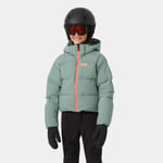 Helly Hansen Juniors' Nora Short Puffy Ski Jacket Grønn 140/10