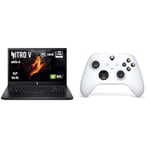 Acer Nitro V ANV15-41-R9NM, Ordinateur Portable Gaming 15.6'' (AMD Ryzen 7 7735HS, NVIDIA GeForce RTX 4060, RAM 16 Go, 1024 Go SSD) Couleur Noir + Manette Xbox Blanche sans Fil - Robot White