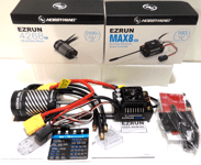 Hobbywing MAX8 G2 150A & EZRun 4268 4s Sensored Waterproof 1/8 Brushless System