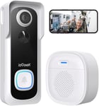 ieGeek Video Doorbell Wireless with Chime - 1080P HD Doorbell Camera - BNIB