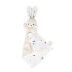 Carre Douceur Doudou Lapin Blanc DELICAT 17CM