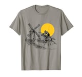 Don Quixote Windmill in Sunshine T-Shirt