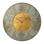 Thomas Kent Florentine Star Oversized Wall Clock 30"