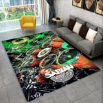 (16-40x60cm (15x23in)) 3D-rumpusetti Musiikki-instrumentit alueen matto Suuri,mattomatto olohuoneeseen makuuhuoneen sohvan ovimattosisustus,Kid Play Liukumaton lattiamatto