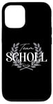 Coque pour iPhone 12/12 Pro Membre de la famille fier de l'équipe Scholl