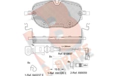 Bromsbelägg R Brake - VW - Id.3. Cupra - Born