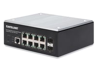 Intellinet 508278, Hanterad, L2+/L3, Gigabit Ethernet (10/100/1000), Full Duplex, Strömförsörjning Via Ethernet (Poe) Stöd