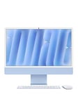 Apple Imac (M4, 2024) 24 Inch With Retina 4.5K Display, 10-Core Cpu And 10-Core Gpu, 512Gb Ssd - Blue - Imac + Microsoft 365 Family 1 Year