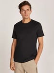 Calvin Klein Slub T-Shirt, Black