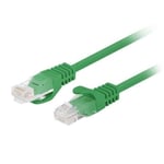 Lanberg Patchcord cat.5e UTP 3m grön 10-pack PCU5-20CC-03 - 5901969435658